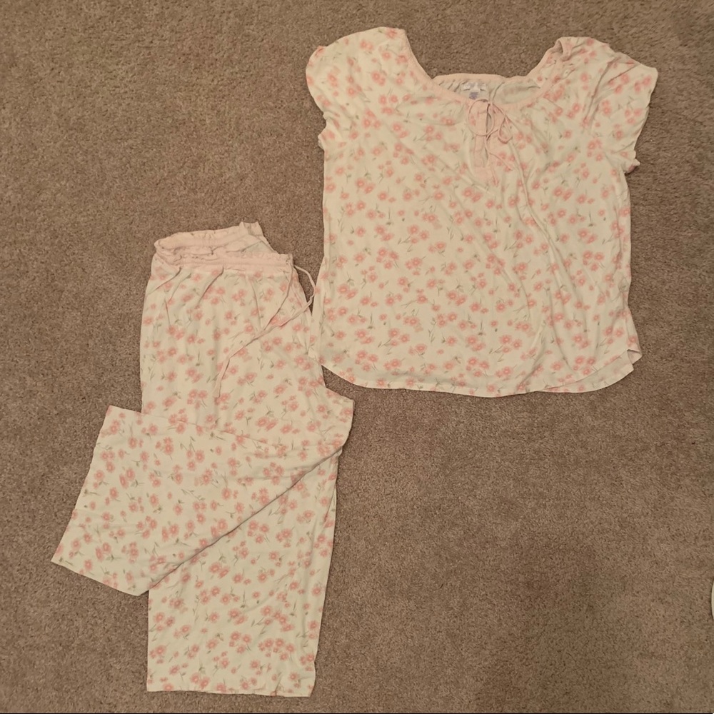 Women's Floral Pajama Set